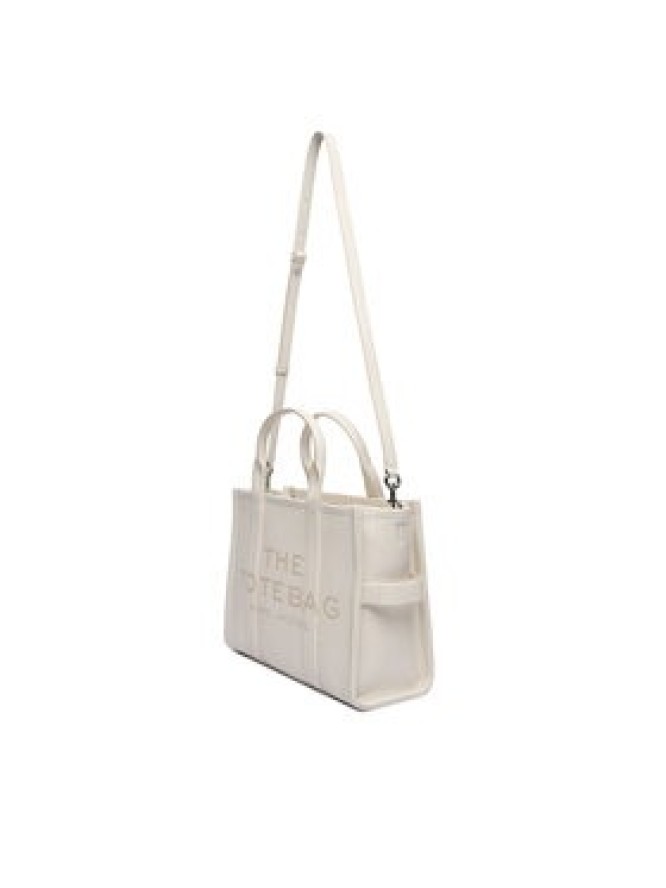 Marc Jacobs Torebka The Leather Medium Tote H004L01PF21 Écru