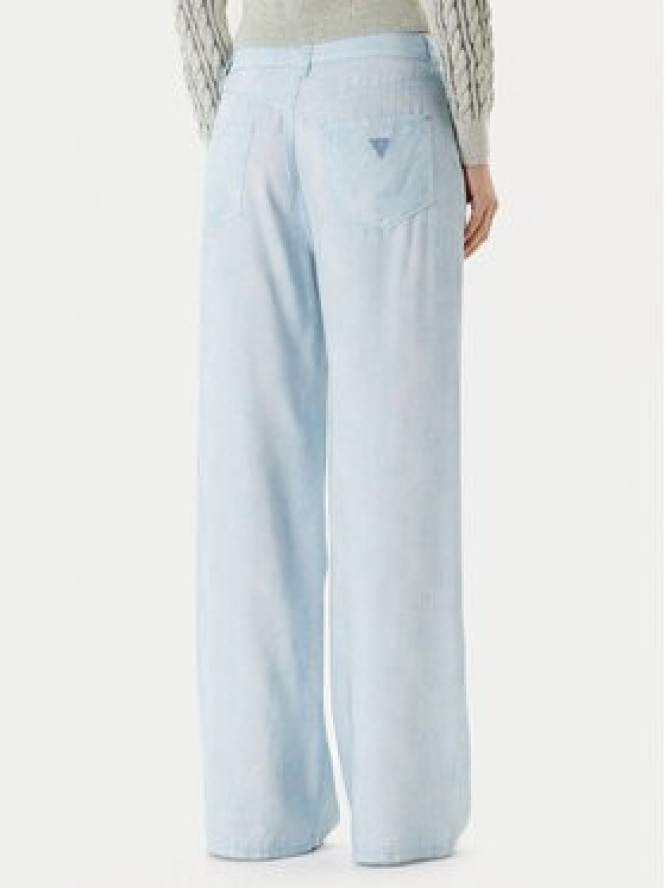 Guess Spodnie materiałowe 176485 Niebieski Slim Fit
