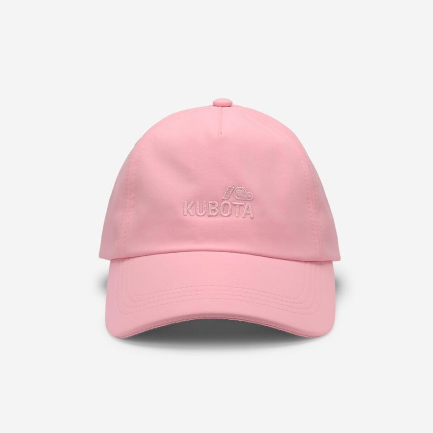 Czapka z daszkiem Kubota różowa