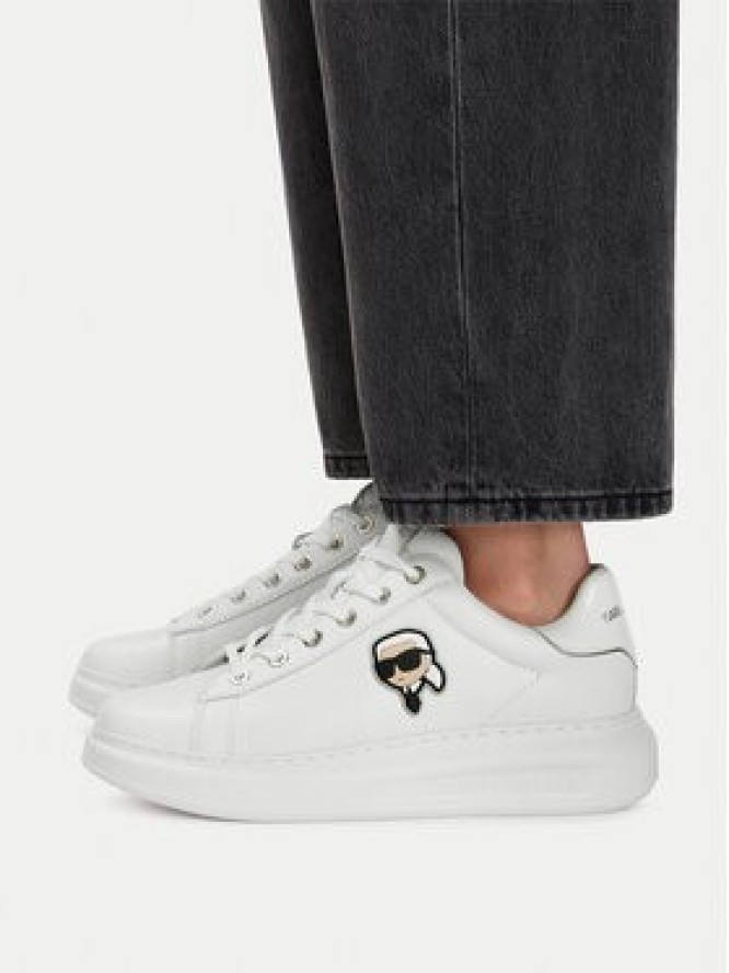 KARL LAGERFELD Sneakersy KL62530N Biały