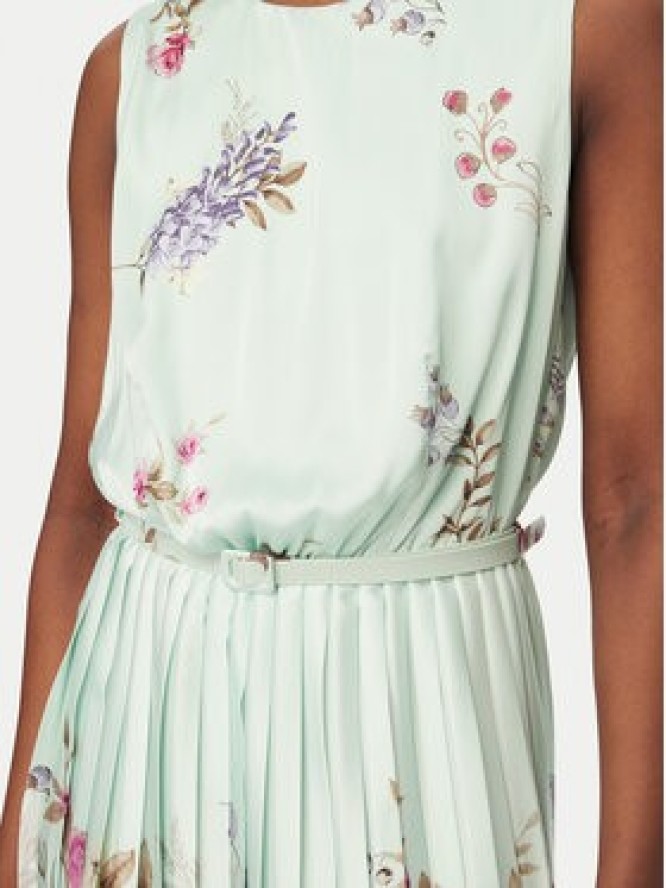 Rinascimento Sukienka koktajlowa CFC0128212003 Zielony Regular Fit