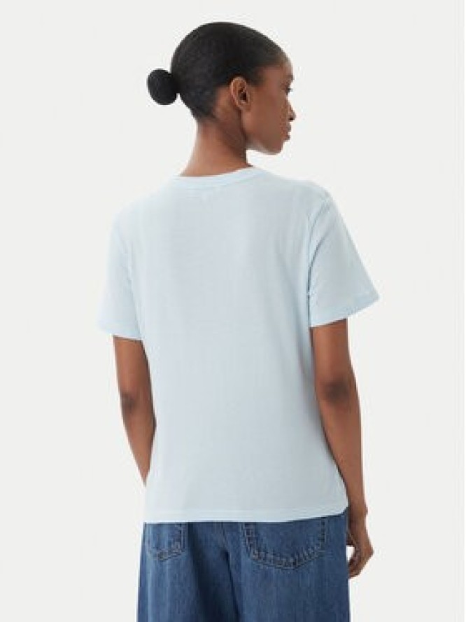 Tommy Hilfiger T-Shirt WW0WW40276 Niebieski jasny Regular Fit