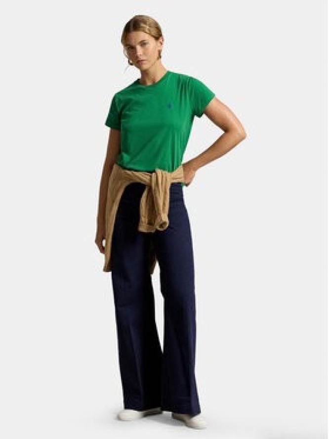 Polo Ralph Lauren T-Shirt 211B14605022 Zielony ciemny Classic Fit