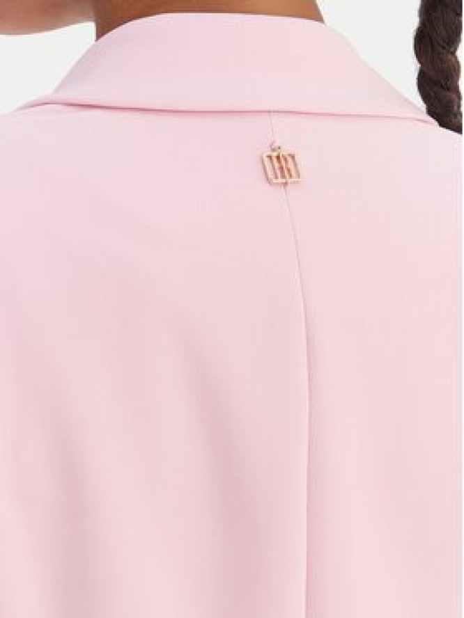 Fracomina Marynarka FR26SJ1001W42901 Różowy Regular Fit