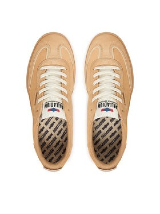 Palladium Sneakersy Pallacup Casual Suede 94641-207-M Pomarańczowy
