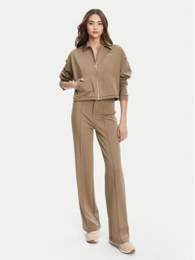 Guess Bluza V5YL08 KCX42 Brązowy Regular Fit