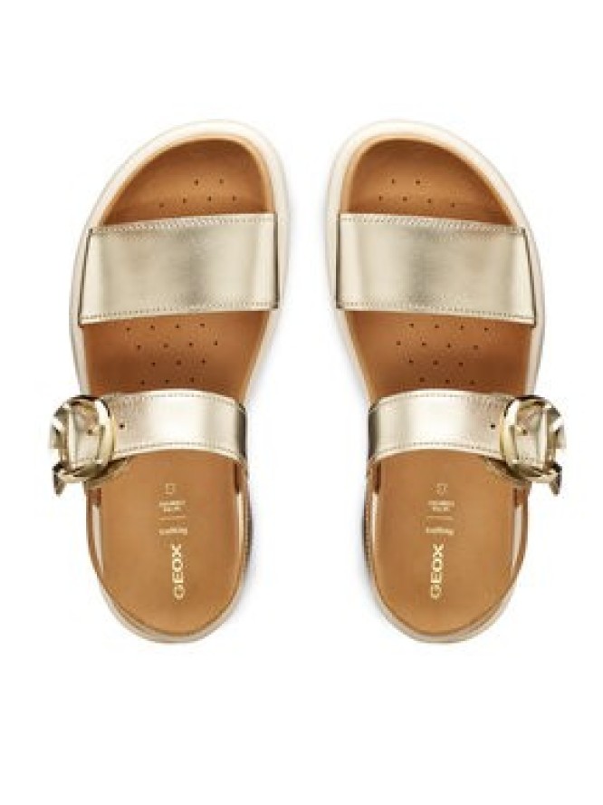 Geox Sandały D Xand 2S D65PAA 000CF C2012 Złoty