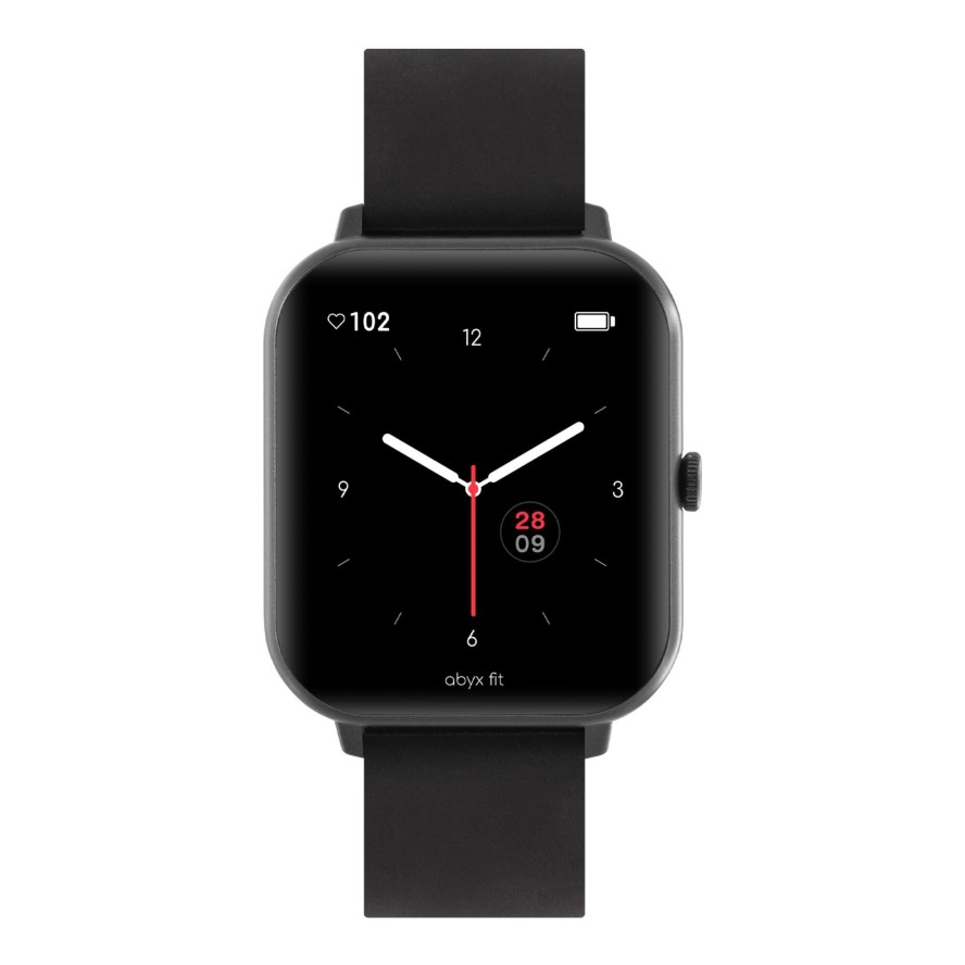 Wielofunkcyjny Smartwatch Sportowy - Abyx Fit Touch 3 - Czarny