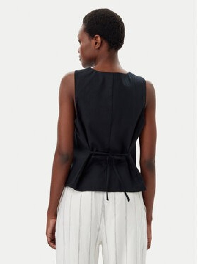 Gap Kamizelka 714973-00 Czarny Slim Fit