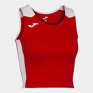 Tank top do biegania damski Joma Record II Crop top