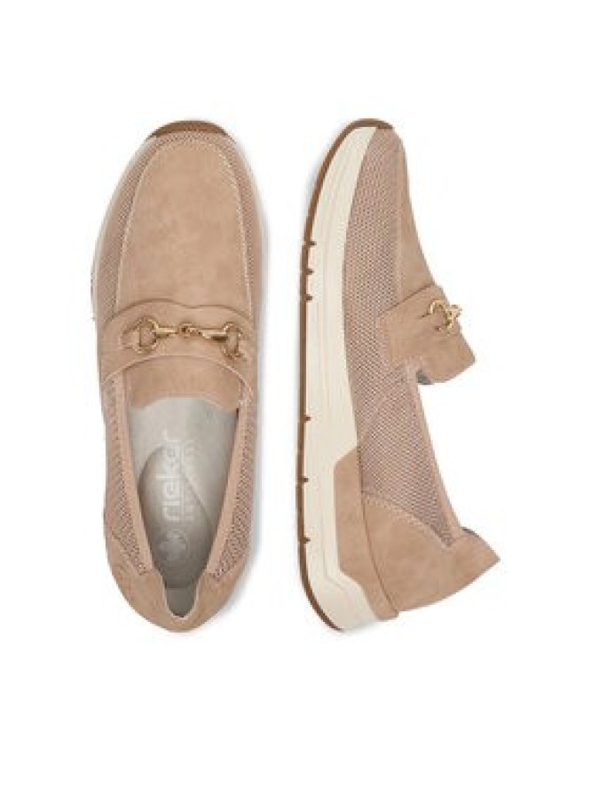 Rieker Półbuty 58955-31 Różowy