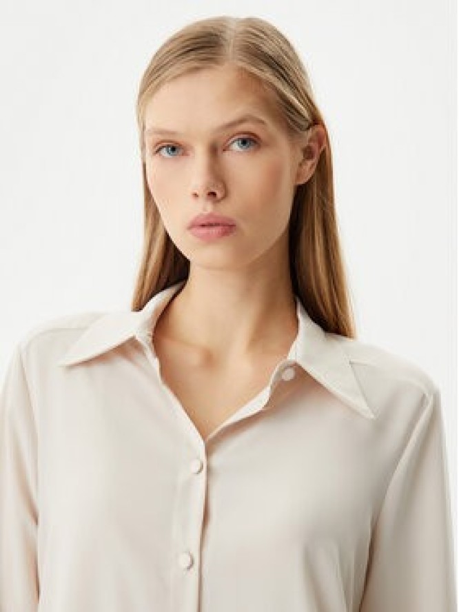 Rinascimento Koszula CFC0122916003 Beżowy Regular Fit