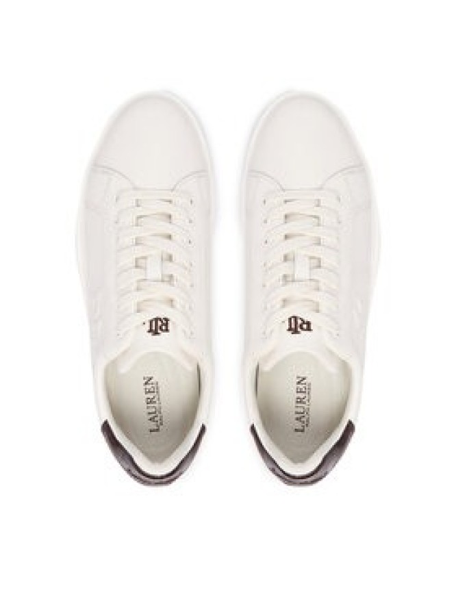 LAUREN RALPH LAUREN Sneakersy Ainsley 802974378003 Biały