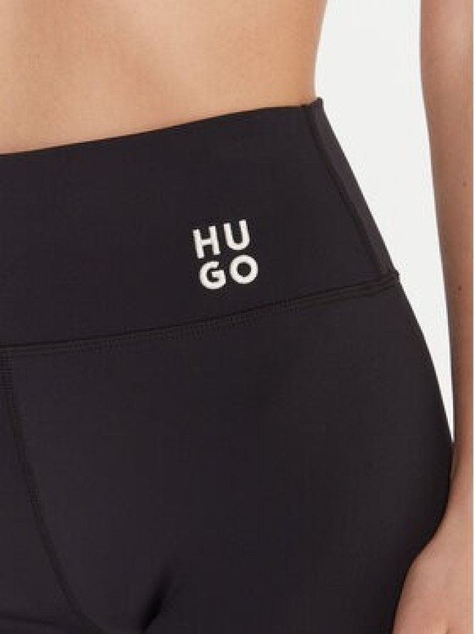 HUGO Legginsy Noparda 50549965 Czarny Slim Fit