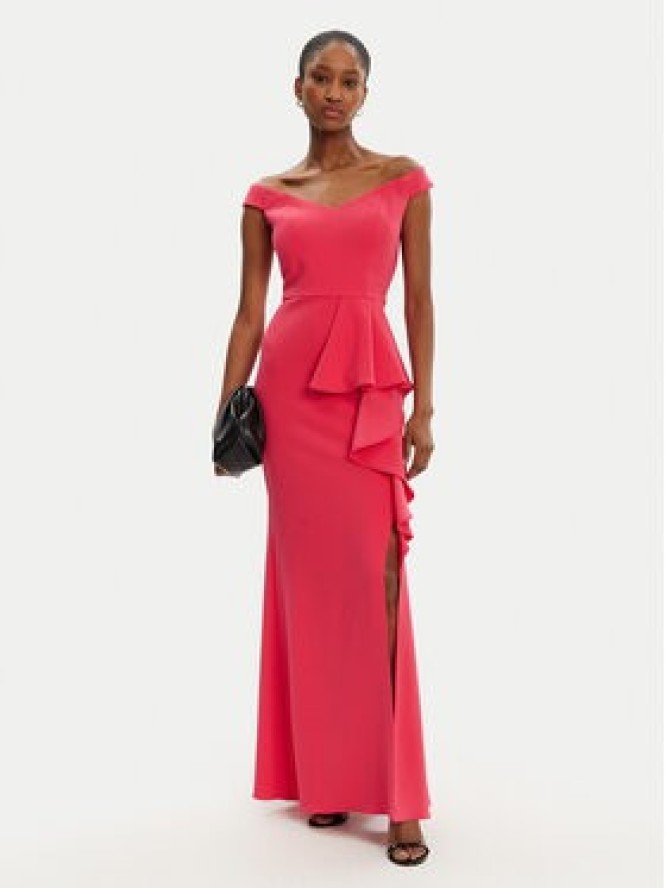 Rinascimento Sukienka wieczorowa CFC0122859003 Różowy Regular Fit