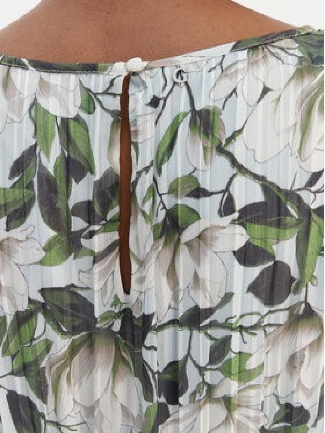 Guess Sukienka codzienna W6RK37 WJ712 Zielony Regular Fit