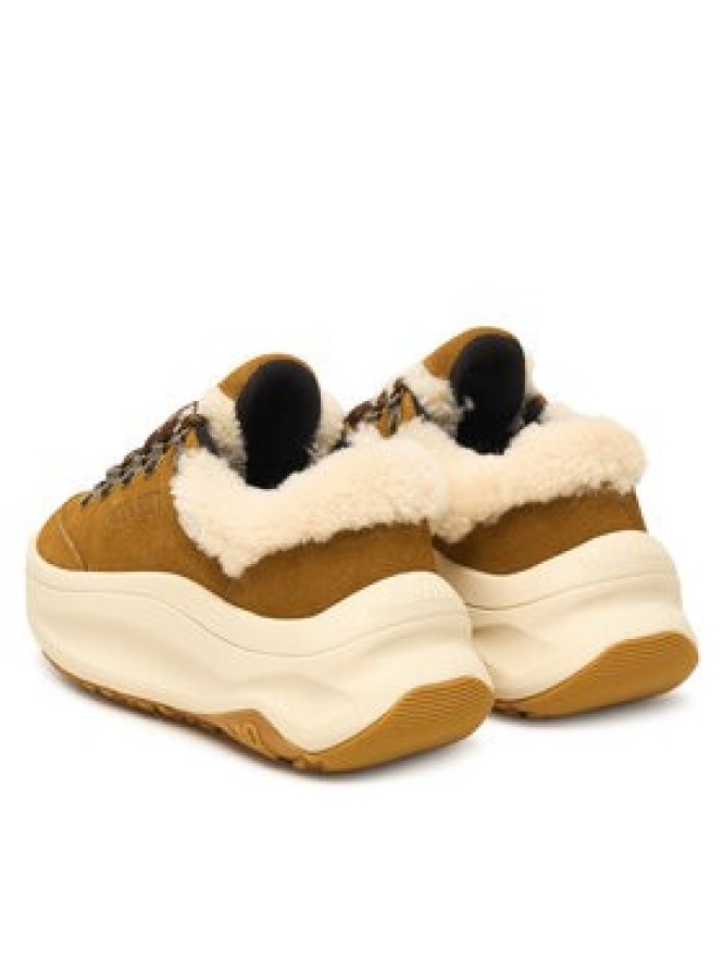 Moon Boot Sneakersy Moon247 City Shearling 80D2490040 Brązowy