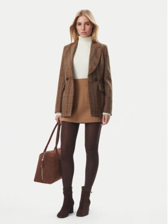 Tommy Hilfiger Spódnica mini WW0WW52234 Brązowy jasny Regular Fit