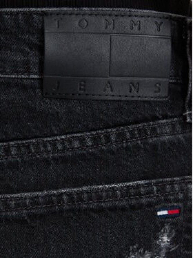 Tommy Jeans Szorty jeansowe DW0DW22687 Czarny Regular Fit