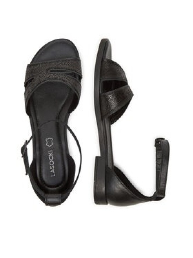 Lasocki Sandały WI23-FOXI-89 Czarny