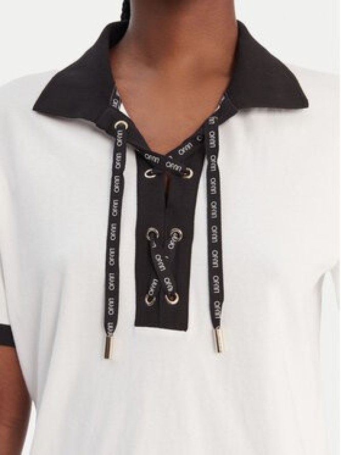 Liu Jo Sport T-Shirt TA6176 JS003 Écru Regular Fit