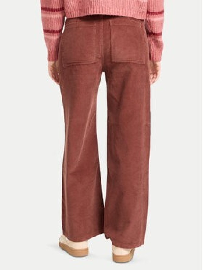 Billabong Spodnie materiałowe Be Free Cord EBJDP03002 Brązowy Wide Leg
