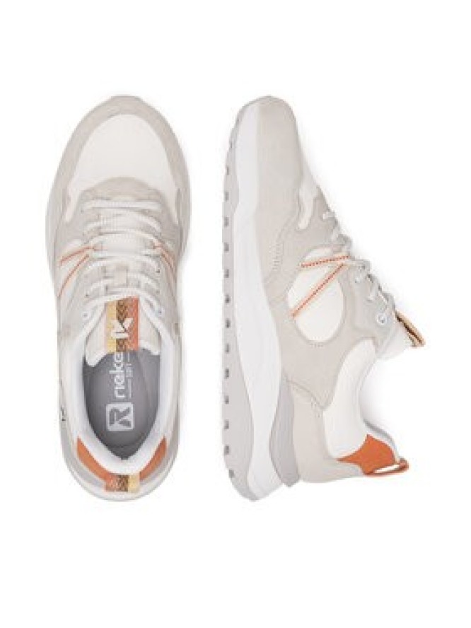 Rieker Revolution Lifestyle Sneakersy W2501-80 Beżowy