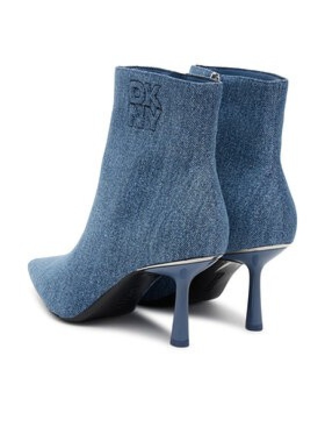 DKNY Botki K3522709 Niebieski