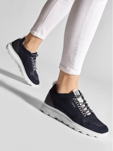 Geox Sneakersy D Spherica A D15NUA 0006K C4002 Granatowy