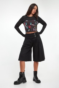 Bermudy damskie wełniane VERSACE JEANS COUTURE