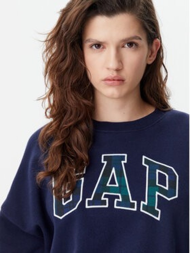 Gap Bluza 645565-00 Granatowy Regular Fit