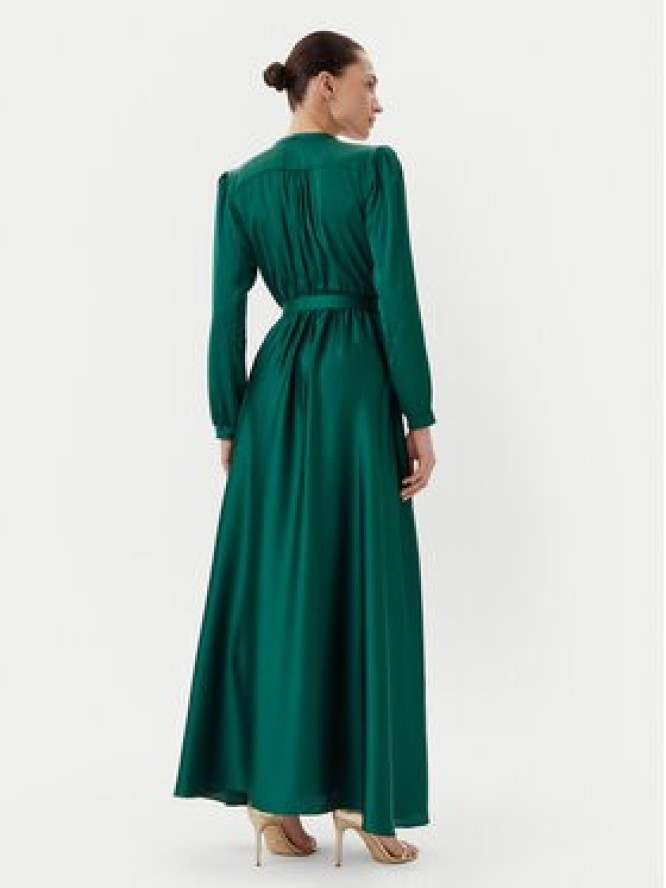 Rinascimento Sukienka wieczorowa CFC0123670003 Zielony Regular Fit