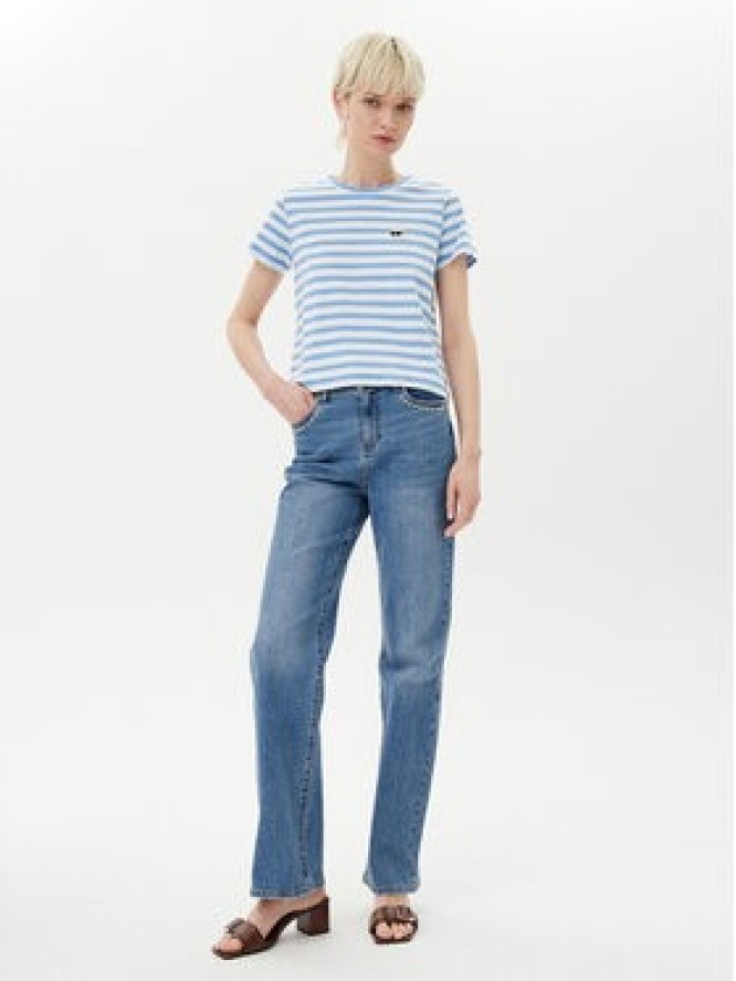 KARL LAGERFELD T-Shirt A1W17099 Niebieski Regular Fit