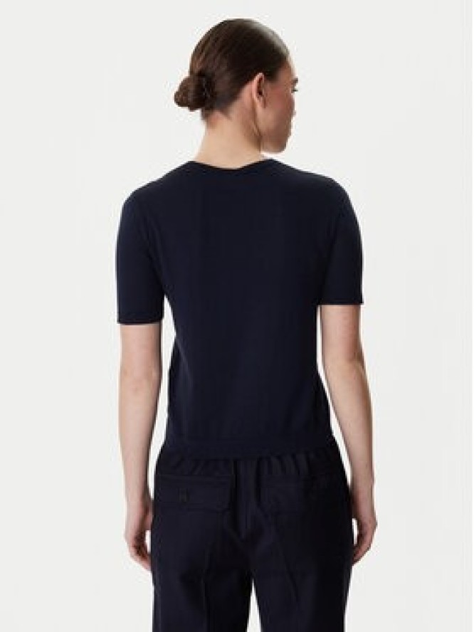 Weekend Max Mara T-Shirt Gabarra 2615361081 Granatowy Slim Fit