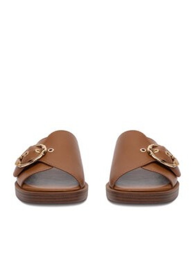 U.S. Polo Assn. Klapki EO-MARINA002W/6Y1 Brązowy