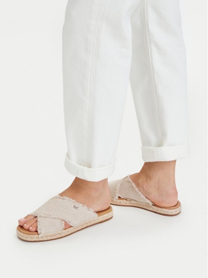 MICHAEL Michael Kors Espadryle Kenzie 40S6KZFS2D Beżowy