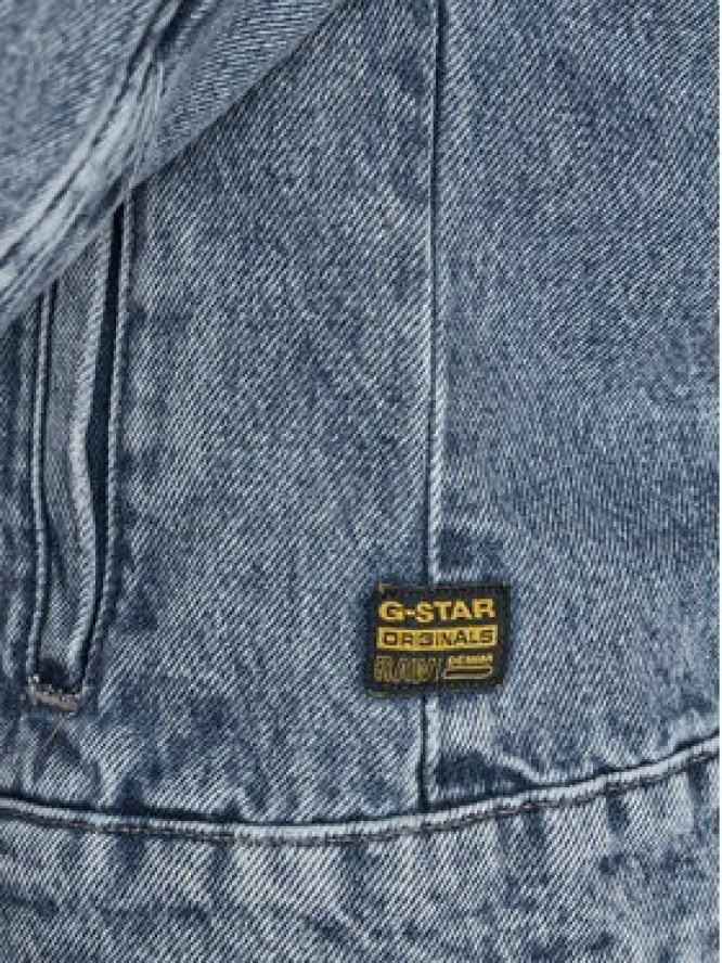 G-Star Raw Kurtka jeansowa Kitoh 3D D26776 E207 Niebieski Regular Fit