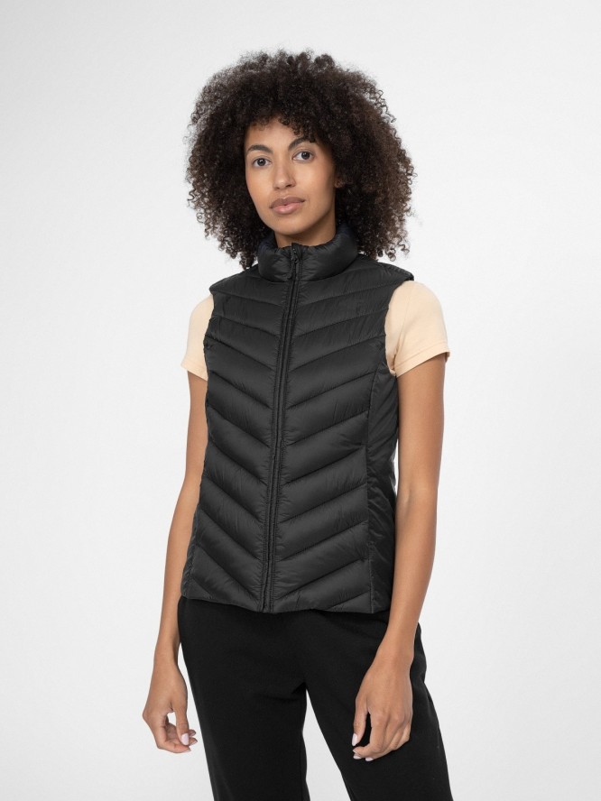 4F Bezrękawnik puchowy z wypełnieniem syntetycznym damski S