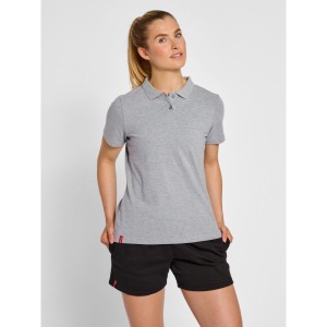 Damska koszulka polo Hummel Red Classic
