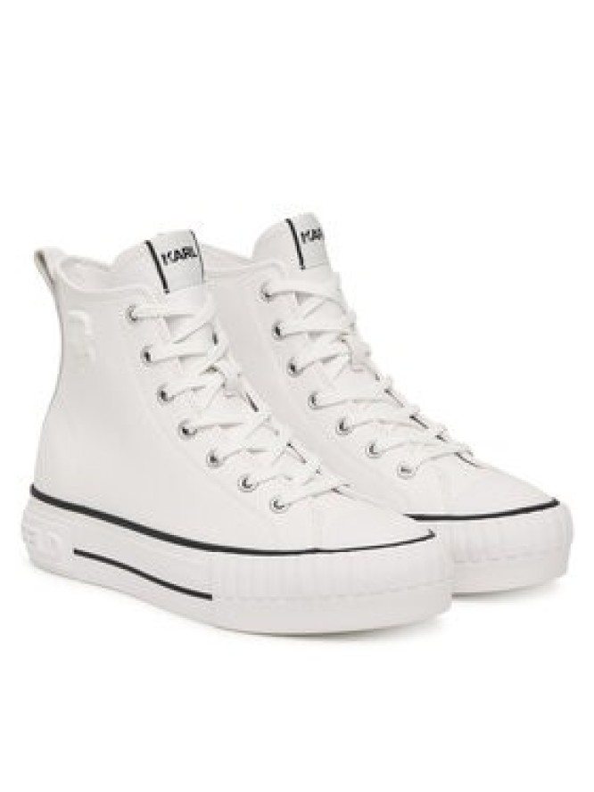 KARL LAGERFELD Trampki Kampus Max KL60456 Biały