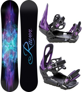 Zestaw Snowboard Raven Aura + Wiązania Raven S230