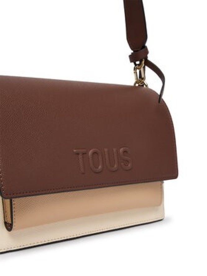TOUS Torebka Audree Saffiano 2002358201 Brązowy
