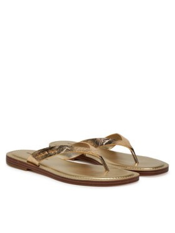 MICHAEL Michael Kors Japonki Koko 40S5KOFA1M Złoty