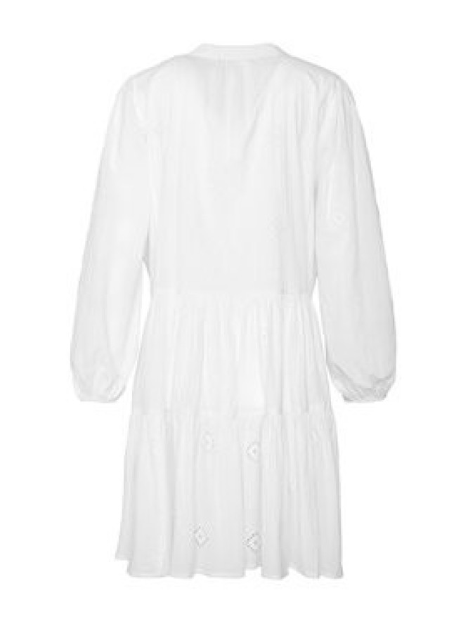 Seafolly Sukienka letnia Embroidery 54155 Biały Regular Fit