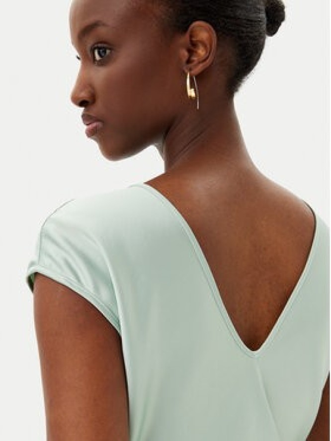 Imperial Sukienka koktajlowa AEAOJBA Zielony Regular Fit