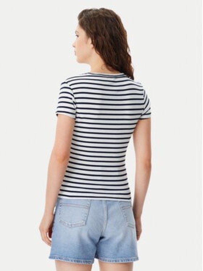 Tommy Jeans T-Shirt Essential DW0DW17385 Granatowy Slim Fit