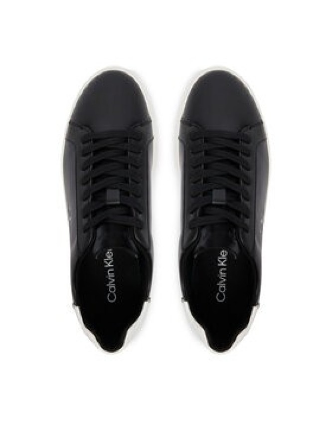 Calvin Klein Sneakersy Low Pro Cups Lth Ml HW0HW03146 Czarny