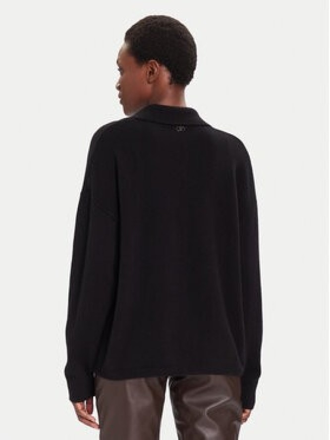Liu Jo Sweter MF5038 MS009 Czarny Regular Fit