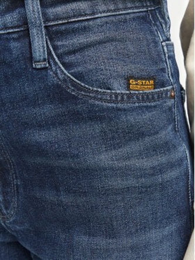 G-Star Jeansy Deck 2.0 D23591-E205 Granatowy Wide Leg