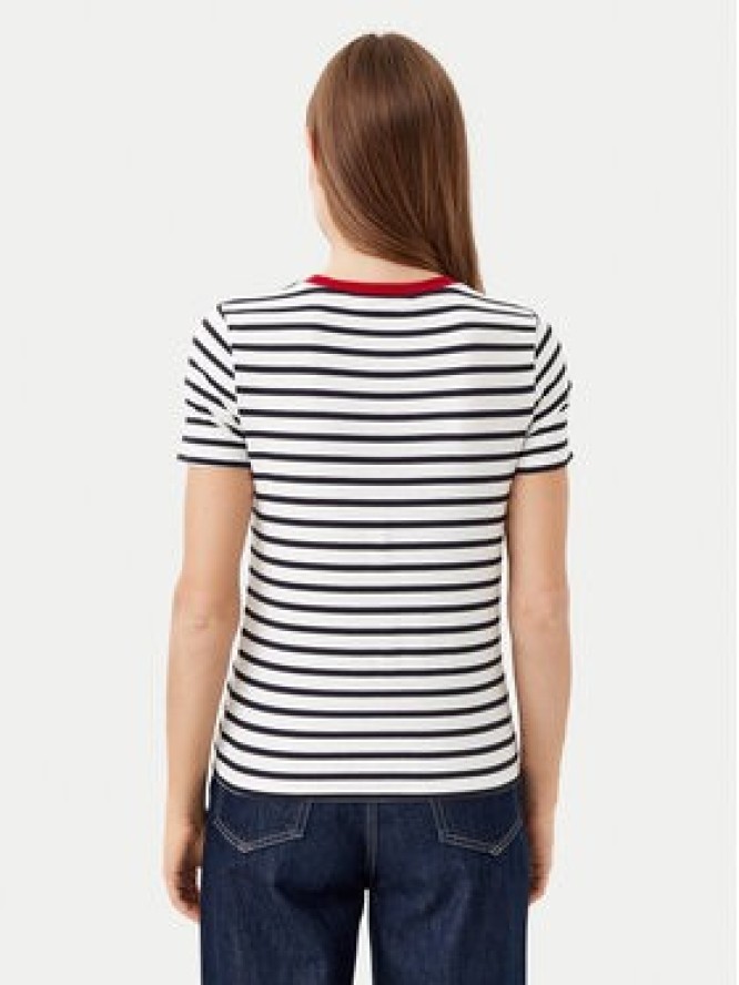 ONLY T-Shirt Heart 15318959 Granatowy Regular Fit